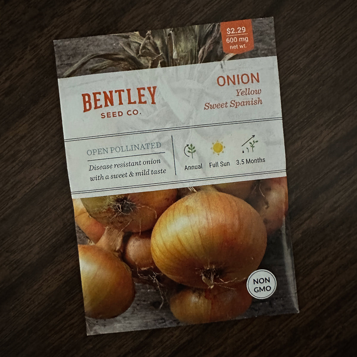 Yellow Sweet Spanish Onion Seeds