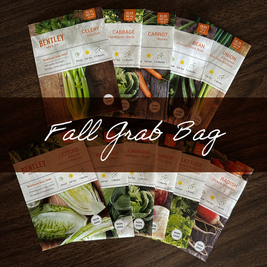 Fall Grab Bag Seed Pack