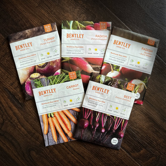Root Vegetable Seed Pack